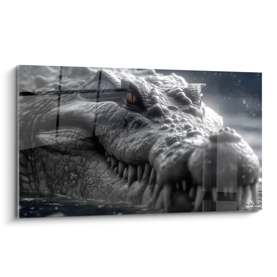 Coccodrillo Preistorico di Tableau - Sguardo Ancestrale - edizione Kaprosuchus