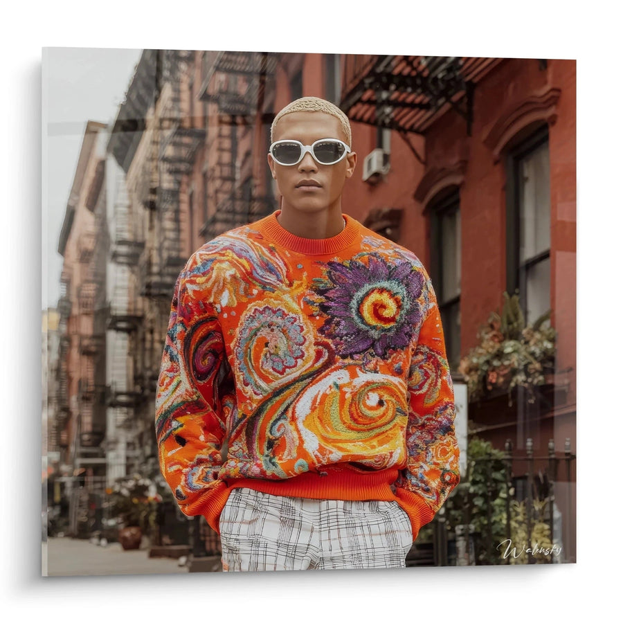 Tableau Culture Underground - Maelström de Couleurs Psyché - édition streetwear