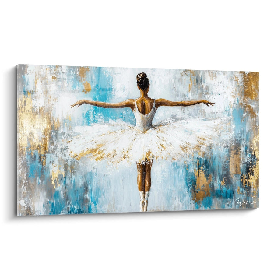 Cuadro Danza de Luz - Edición Bailarina Abstracta