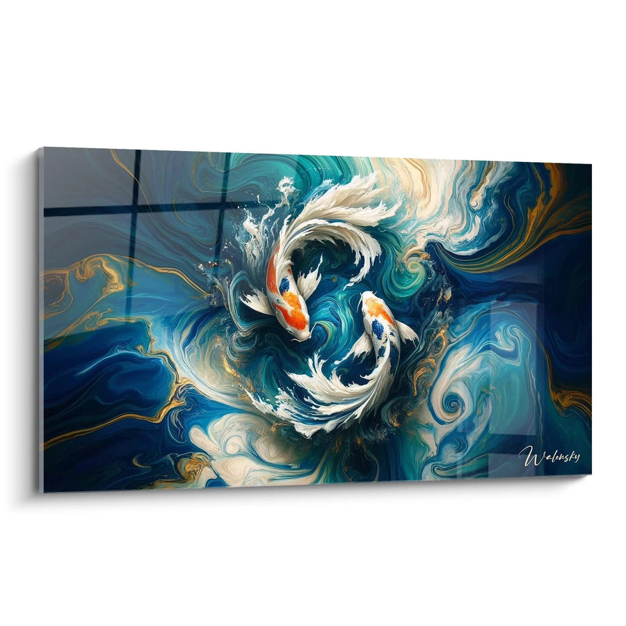 Koi Dance Wall Art - Asia Edition