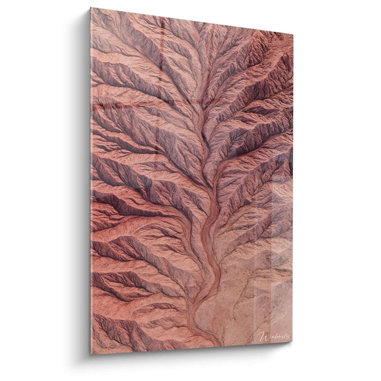 Dance of Relief Wall Art - Aerial View Abstract Edition