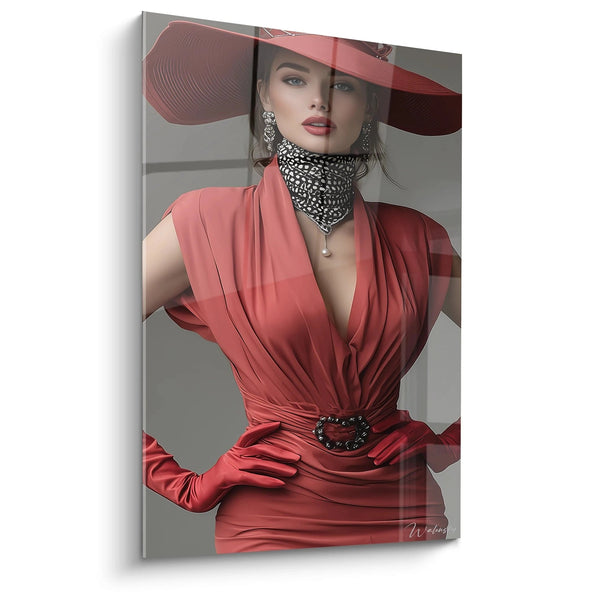 Obraz Diva Nowoczesna - Dramatyczna Elegancja - edycja piękna kobiecego
