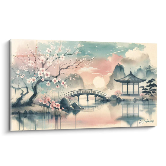 Wandbild Frühjahrsweichheit - Asia-Edition