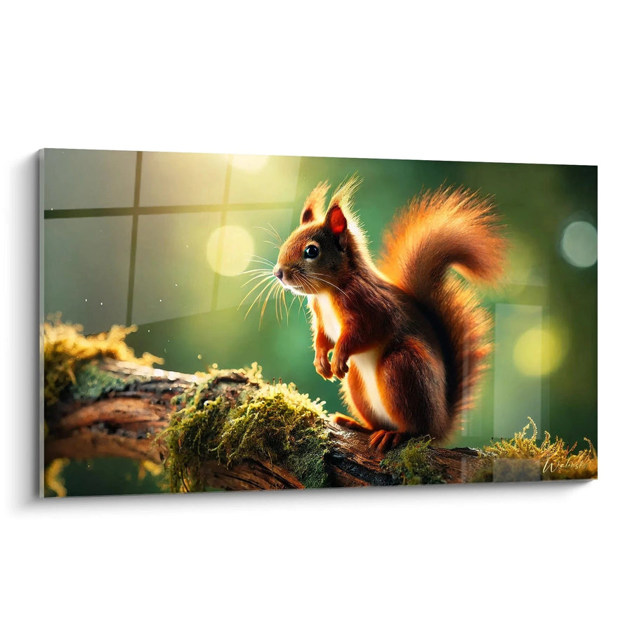 Cuadro Dulzura de una Mañana - Edición Ardilla Animales