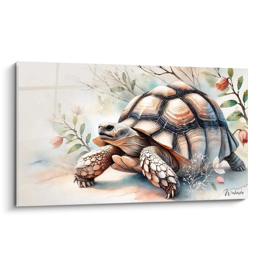 Cuadro Dulzura natural - Edición Tortuga Terrestre Animales