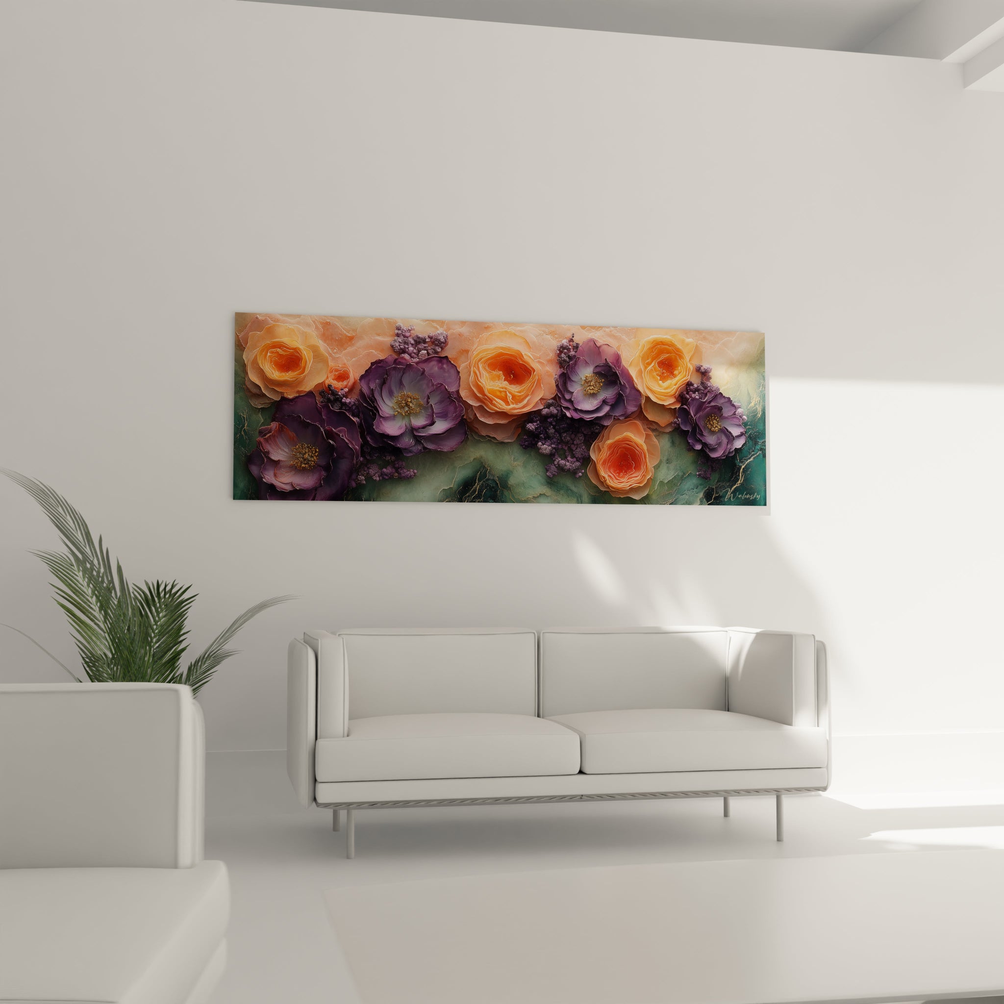 Tavolo Dualità Floreale - edizione floreale 