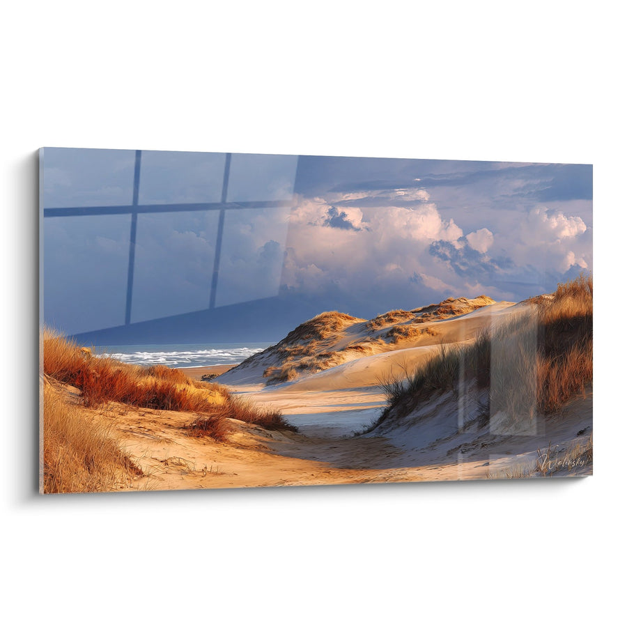 Tableau dunes côtières - Sentier vers l'océan - édition bord de mer