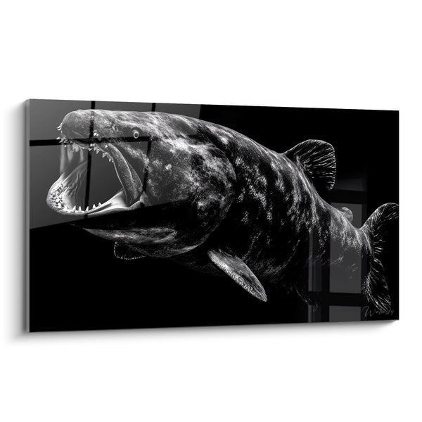 Dunkleosteus Nero e Bianco - Predatore Preistorico - edizione Dunkleosteus