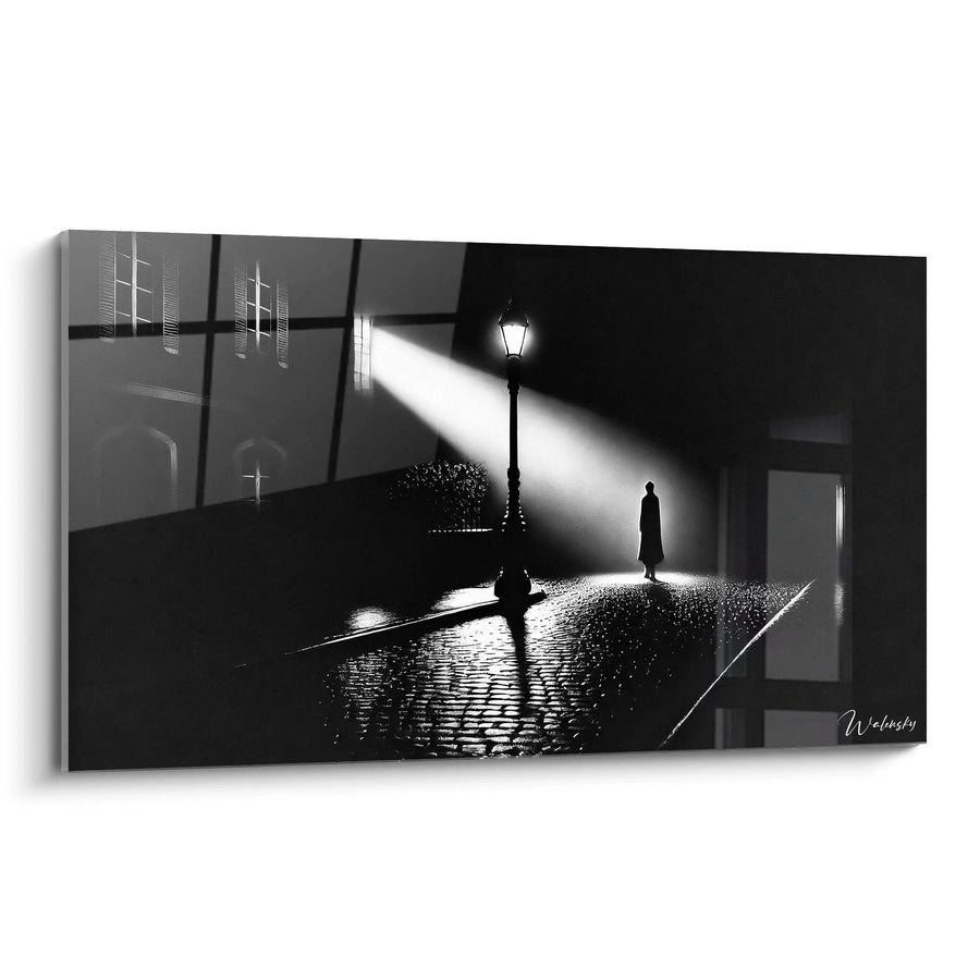 Tabla Eco de Medianoche - Edición Blanco y Negro