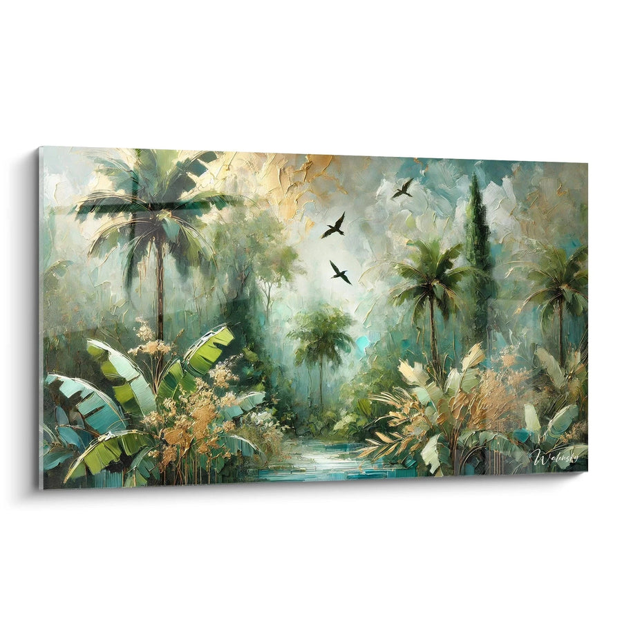 Cuadro Ecos de la Jungla - Edición Tropical Paisaje