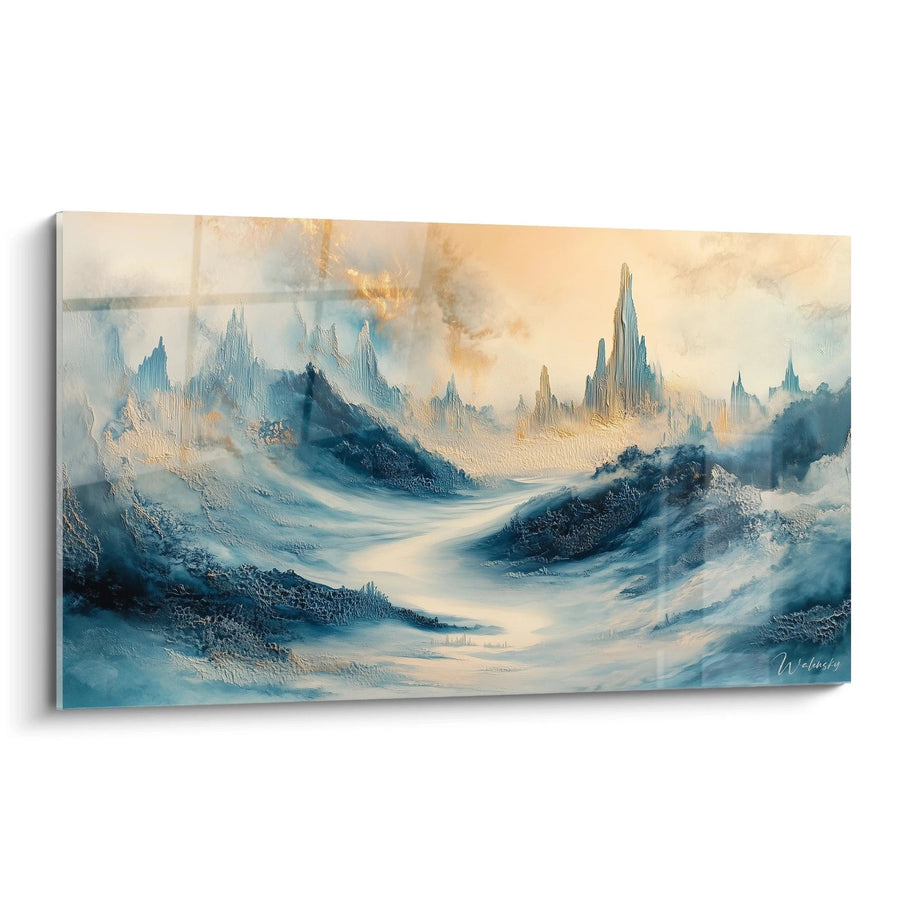 Frozen Echoes Wall Art - Landscape Edition