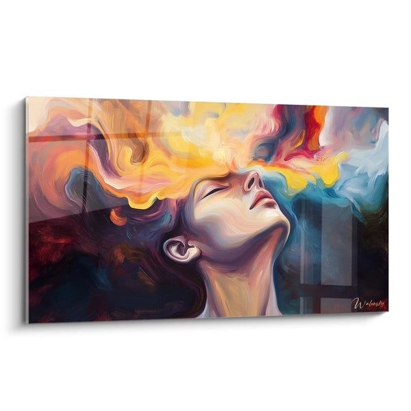 Cuadro Resplandor del Alma - Edición Pintura Contemporánea Abstracta