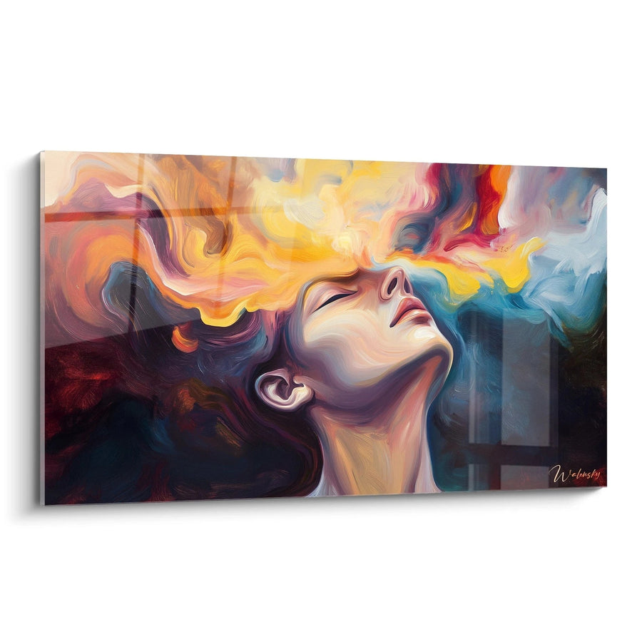 Cuadro Resplandor del Alma - Edición Pintura Contemporánea Abstracta