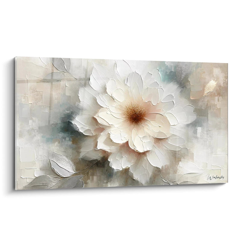Quadro Splendore della purezza - Edizione Fiore Astratto