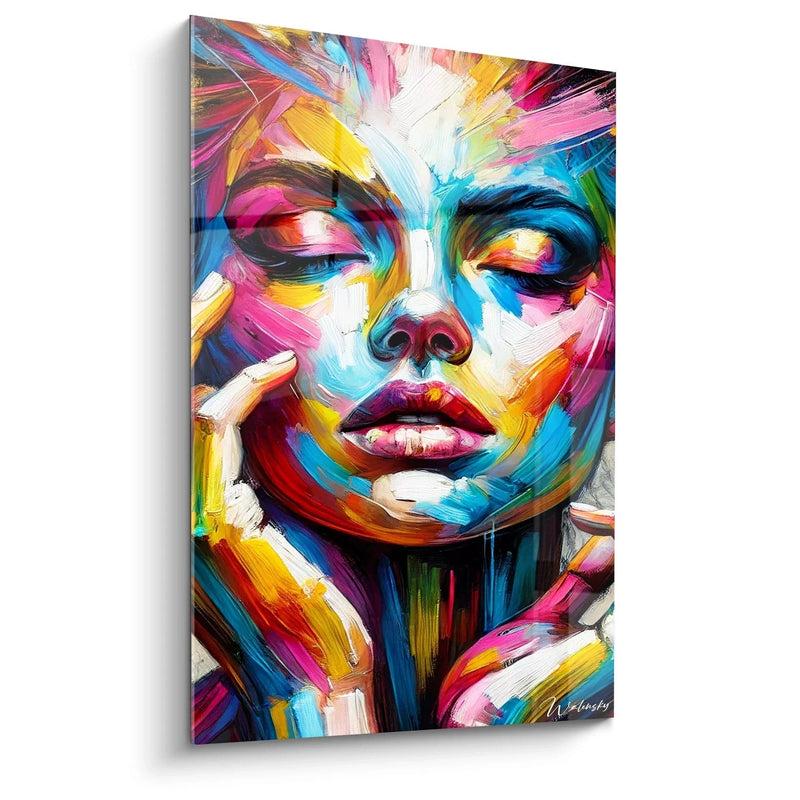 Dipinto splendente d'epoca - Edizione Pop Art astratta