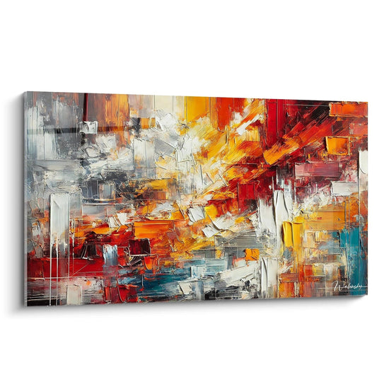 Passion Flares Painting - Multicolor Abstract Edition