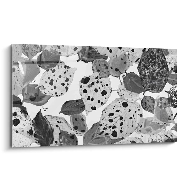 Cuadro Explosiones Orgánicas - edición manchada blanco y negro