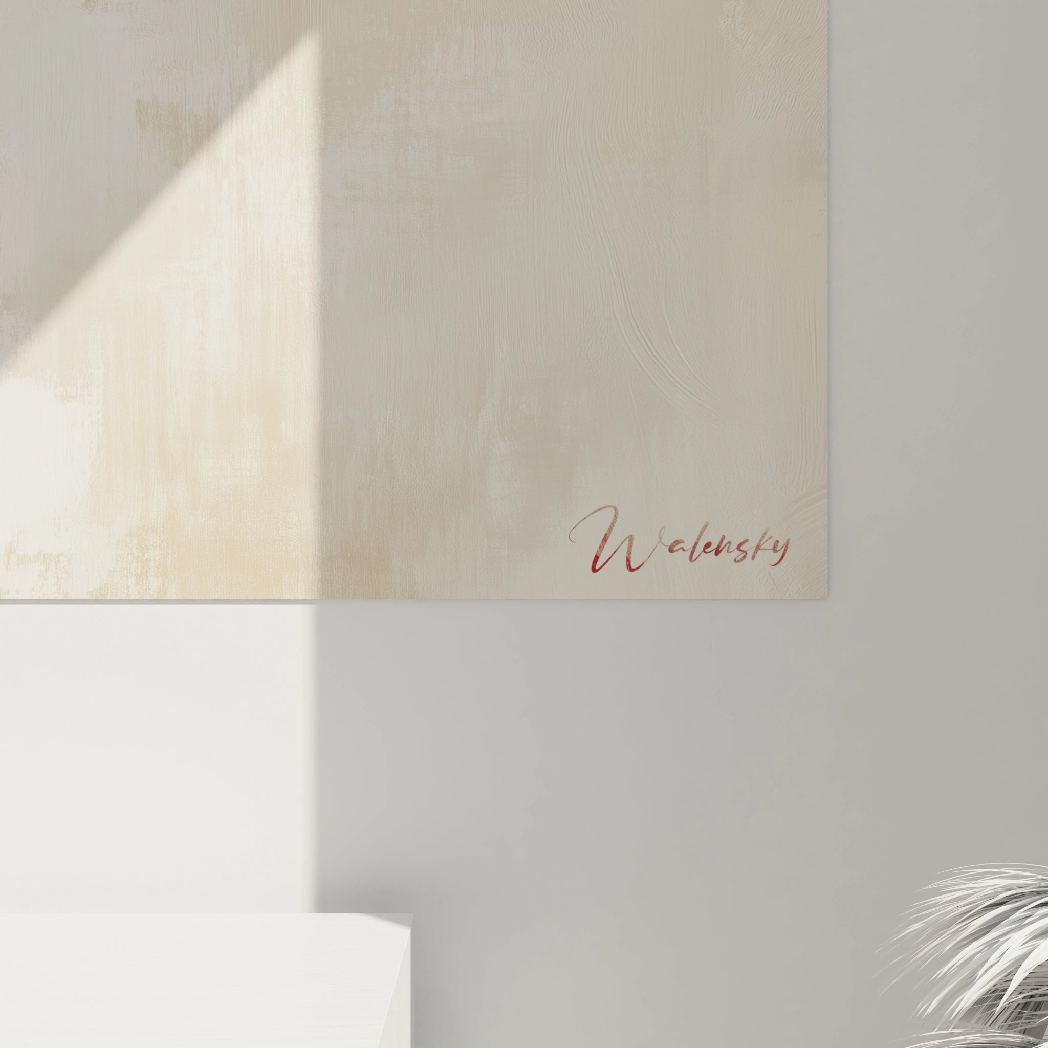 Un tableau femme nature illustrant un visage féminin de profil fusionnant avec d'intenses coquelicots rouges, créant une métamorphose entre l'humain et le végétal à travers des textures variées et un jeu de contrastes entre le rouge vif, le beige et le noir.
