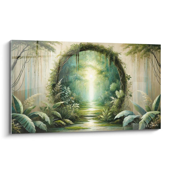 Cuadro Edén de Verdure - Edición Selva Paisaje