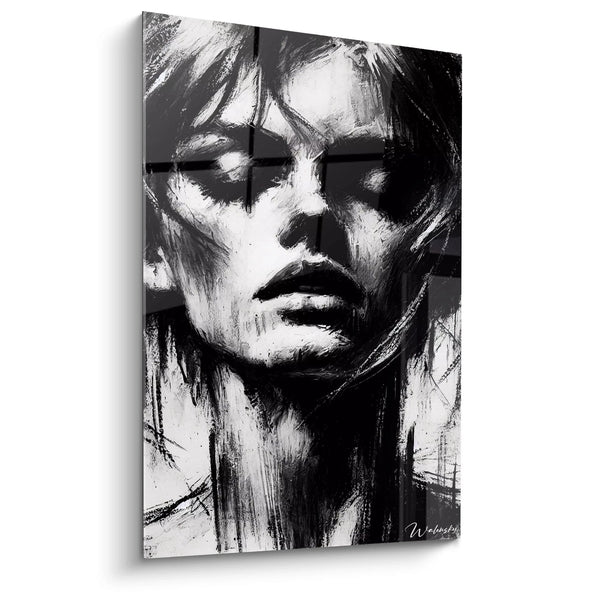 Tableau Effleurement des ténèbres - Edition Visage Abstrait