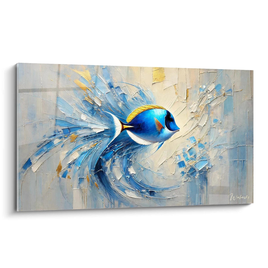 Elegance of Flows Canvas - Fish Animals Edition