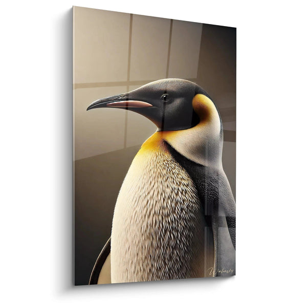 Cuadro Elegancia Polar - Edición Pingüino Animales