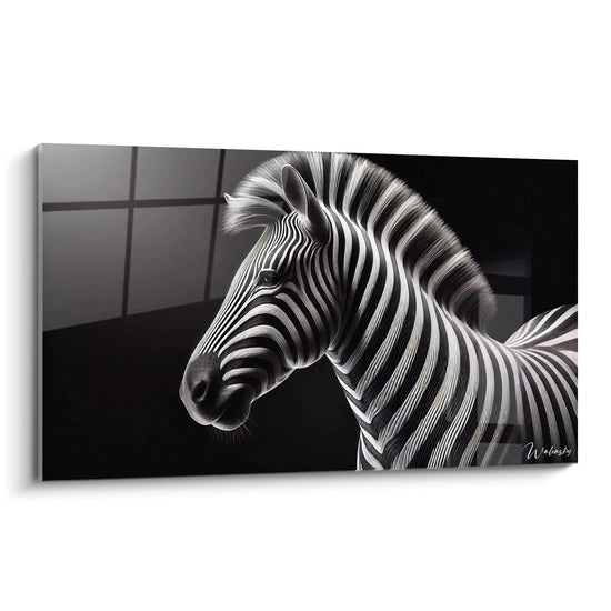 Striped Elegance Canvas - Animals Edition