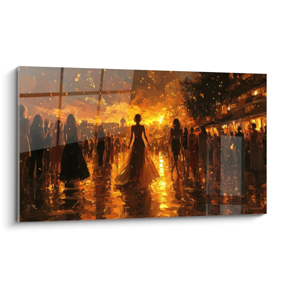 Tableau Élégance Urbaine - Contre-jour Théâtral - édition haute couture