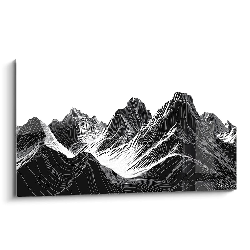 Imprint Painting - Black and White Edition