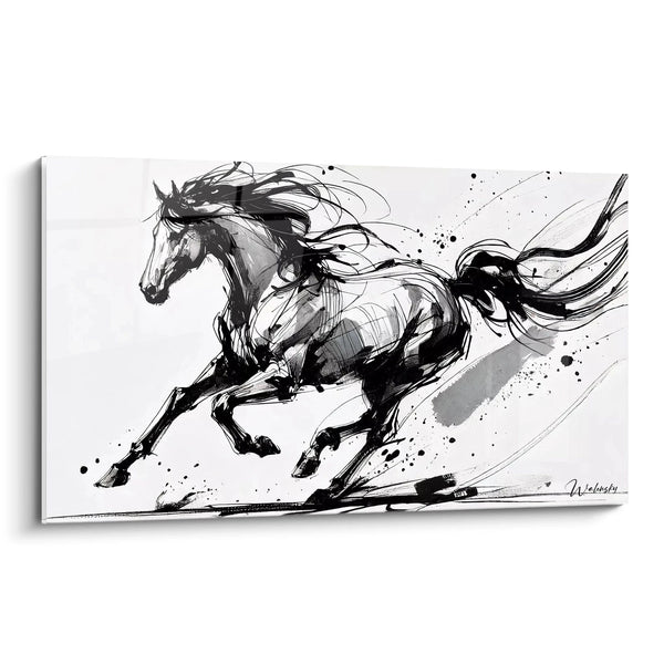 Cuadro Energía Salvaje - Edición Caballos Animales