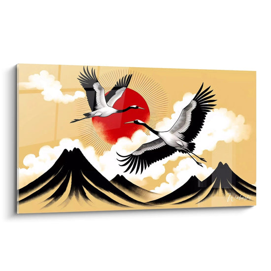Wandtafel Flug zur Sonne - Asia Edition