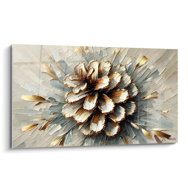 Abstraktes Entfaltungs Gemälde - Herbst Landschaft Edition