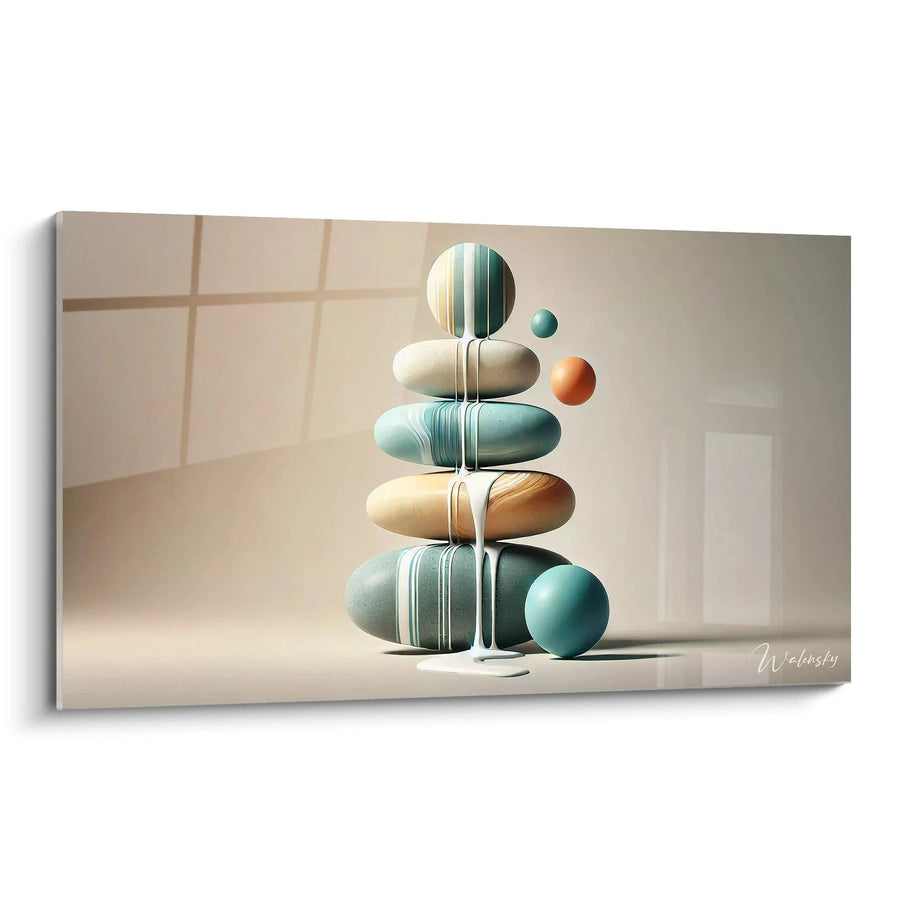 Balance Pastel Wall Art - Zen Edition