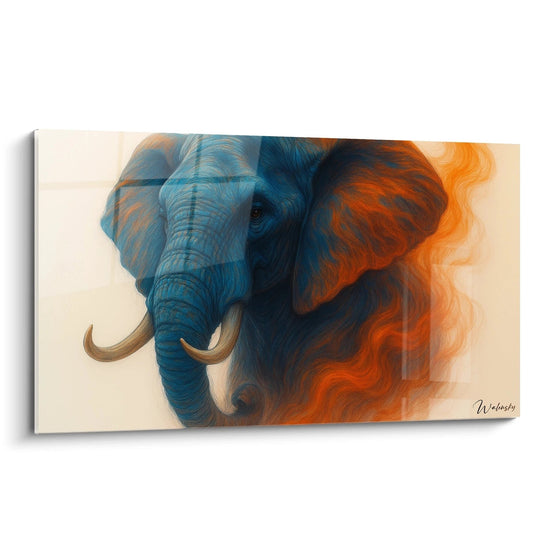Schilderij Esprit d'Ivoire - Vloeiende Mythoscene Editie