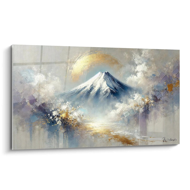 Sacred Mountain Awakening Painting - Mount Fuji Asia Edition