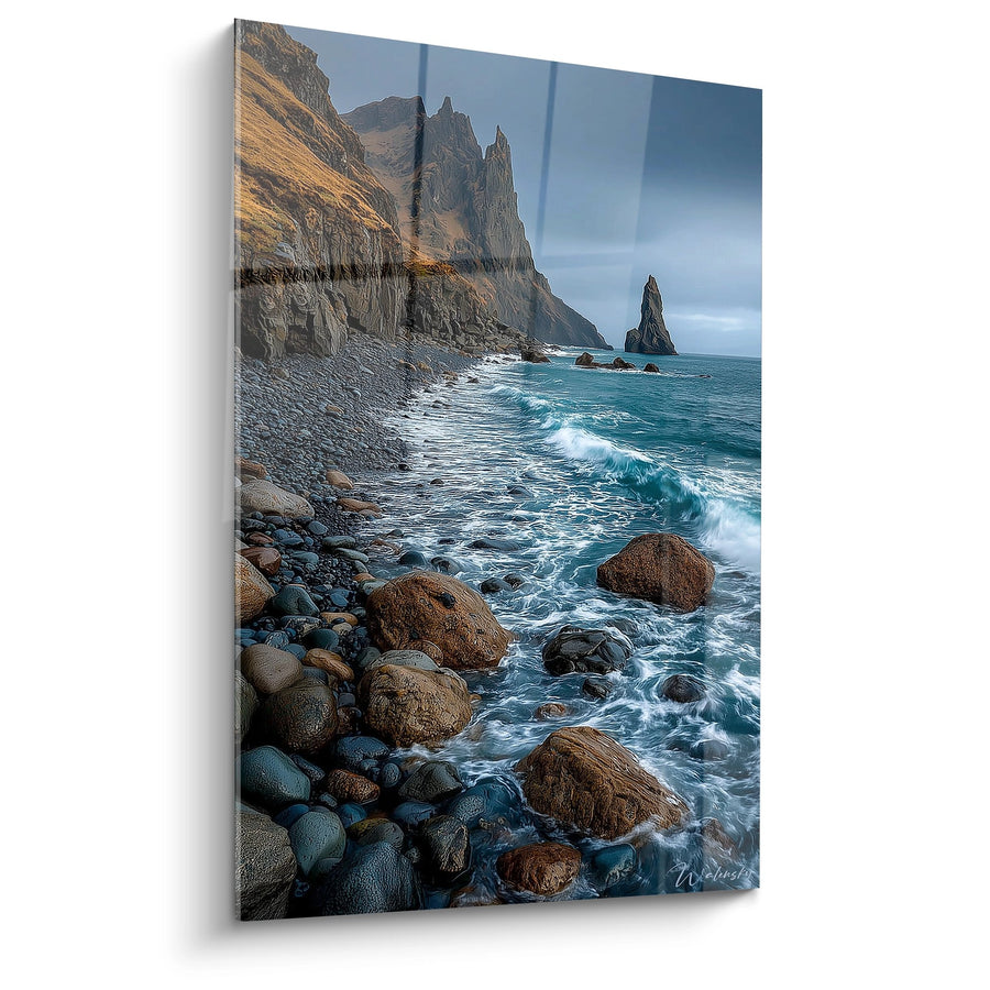 Tableau falaises océaniques - Rivage Sauvage - édition Plage