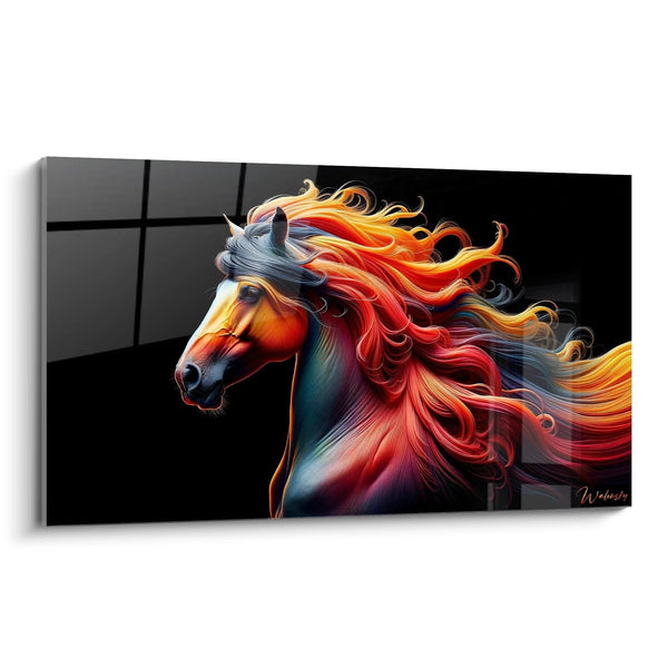 Quadro Fantasia Celeste di un Puro Sangue - Edizione Animali