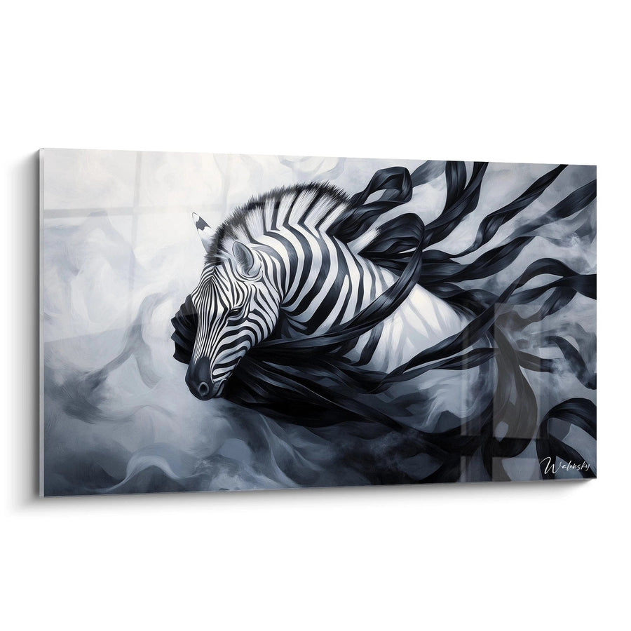 Cuadro Carga en Blanco y Negro - Edición Surrealismo Abstracto