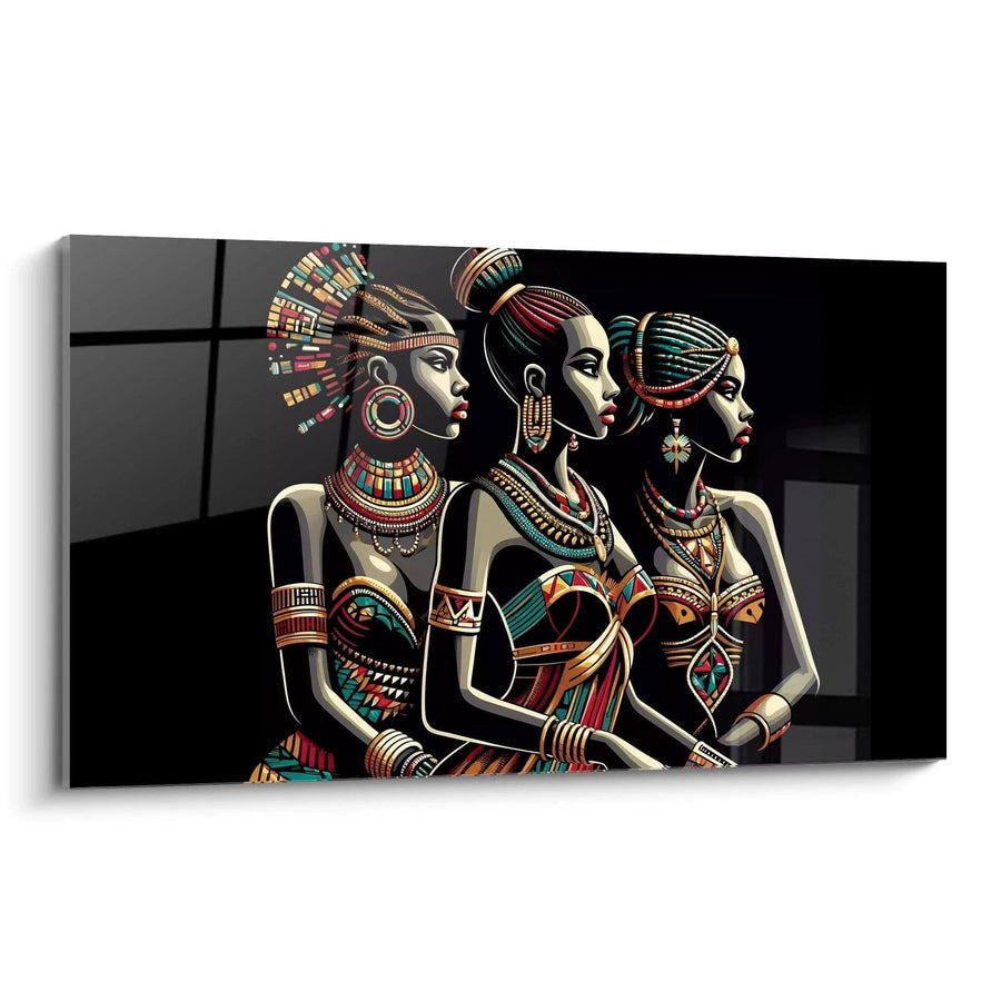 Cuadro Feminidad y Tradición - Edición África