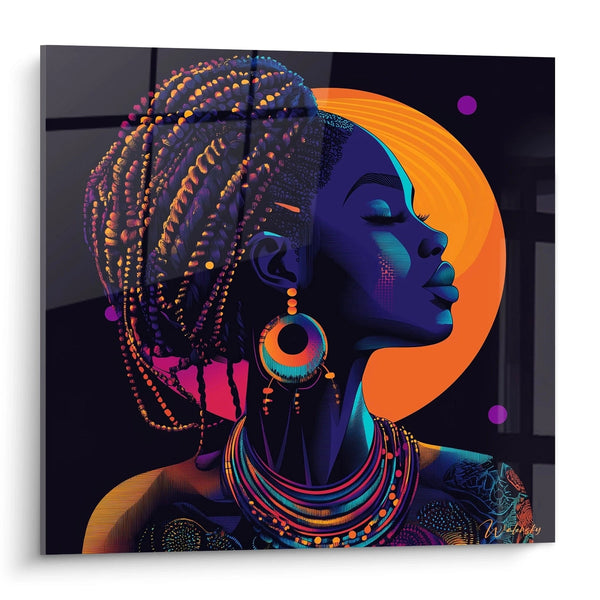 Tableau Femme africaine Écho du soleil - édition africa