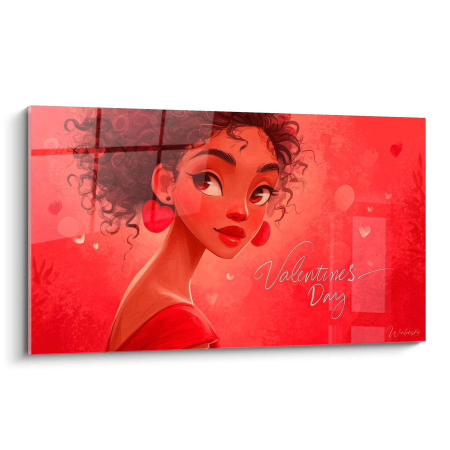 Tableau Femme Douce Séduction - édition saint valentin