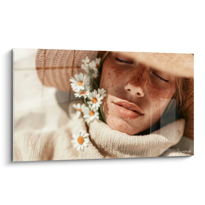 Woman Soft Sunny Painting - Summer Edition