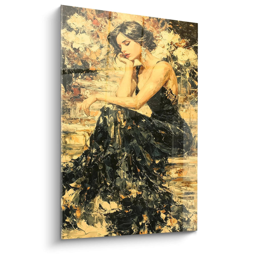 Tableau Femme Grâce Obscure - édition Gothique