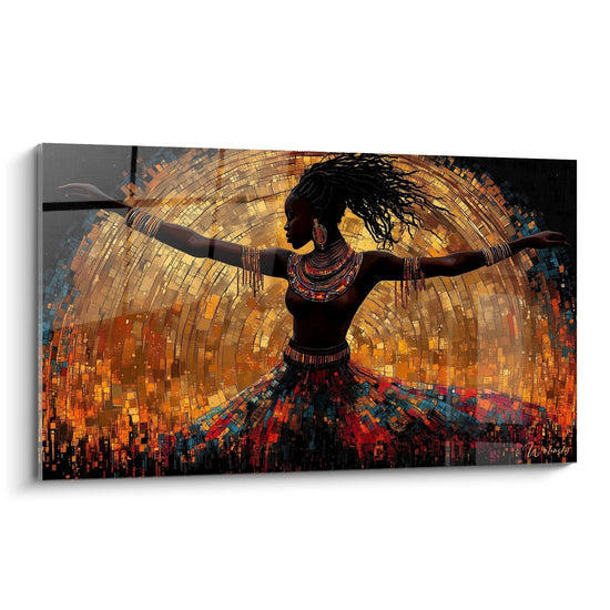 Woman Primordial Rhythm Wall Art - Egypt Edition