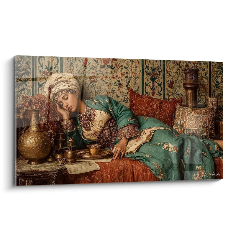 Tableau Femme Soie Andalouse - édition orientalisme