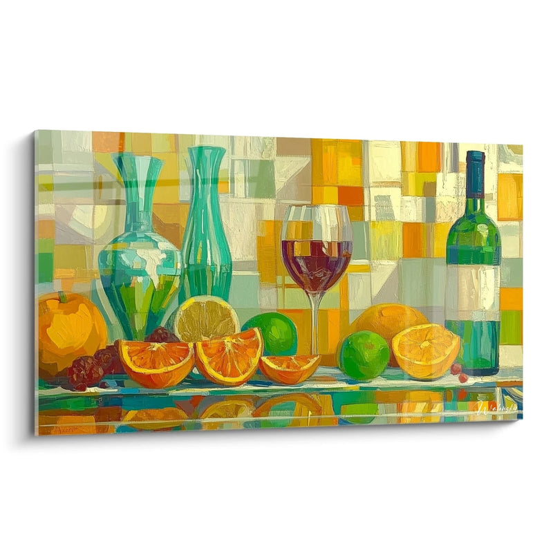 Tableau Festin de Couleurs - Edition Nature Morte Abstrait