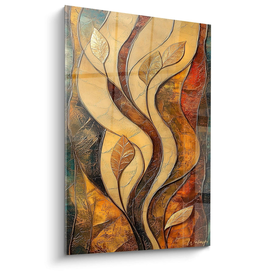 Tableau Feuillage Flammes végétales - édition africa