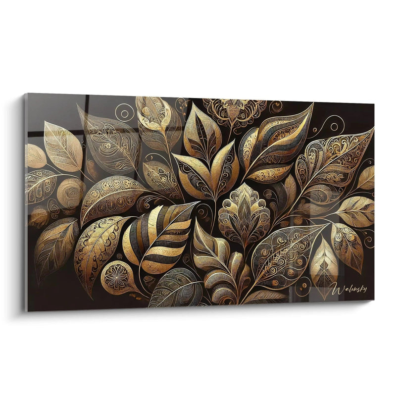 Quadro di fogliame lussuoso - Edizione Naturale