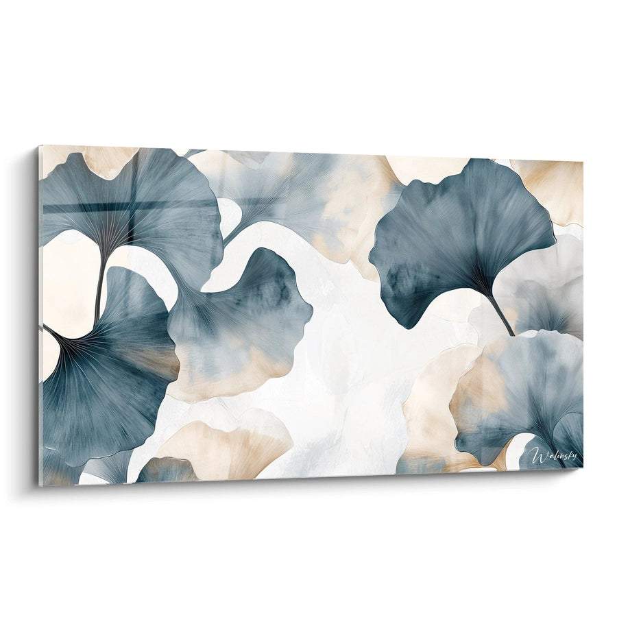 Tableau Feuille de ginkgo N°2 - Edition Nature