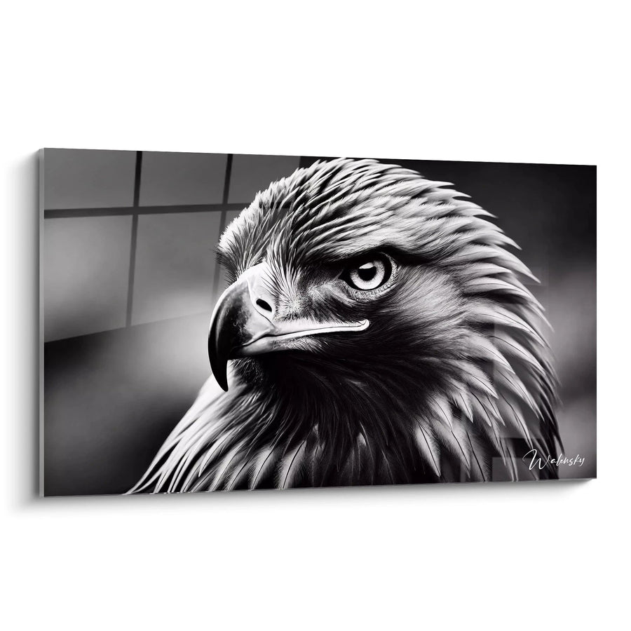 Cuadro Orgullo Salvaje - Edición Blanco y Negro